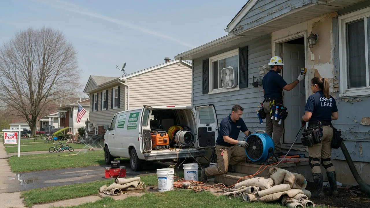 Flood Cleanup in Woodburn, IN near me