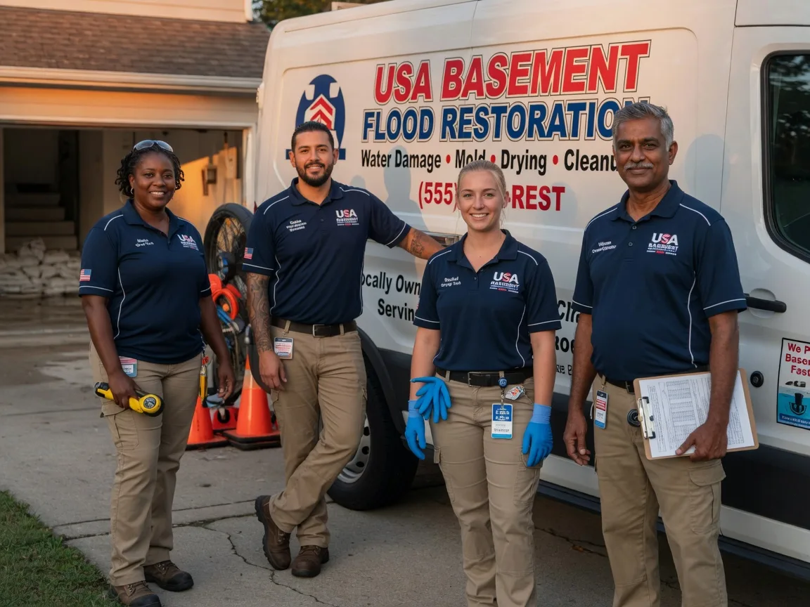Basement Flood Cleanup company in Woodburn, IN